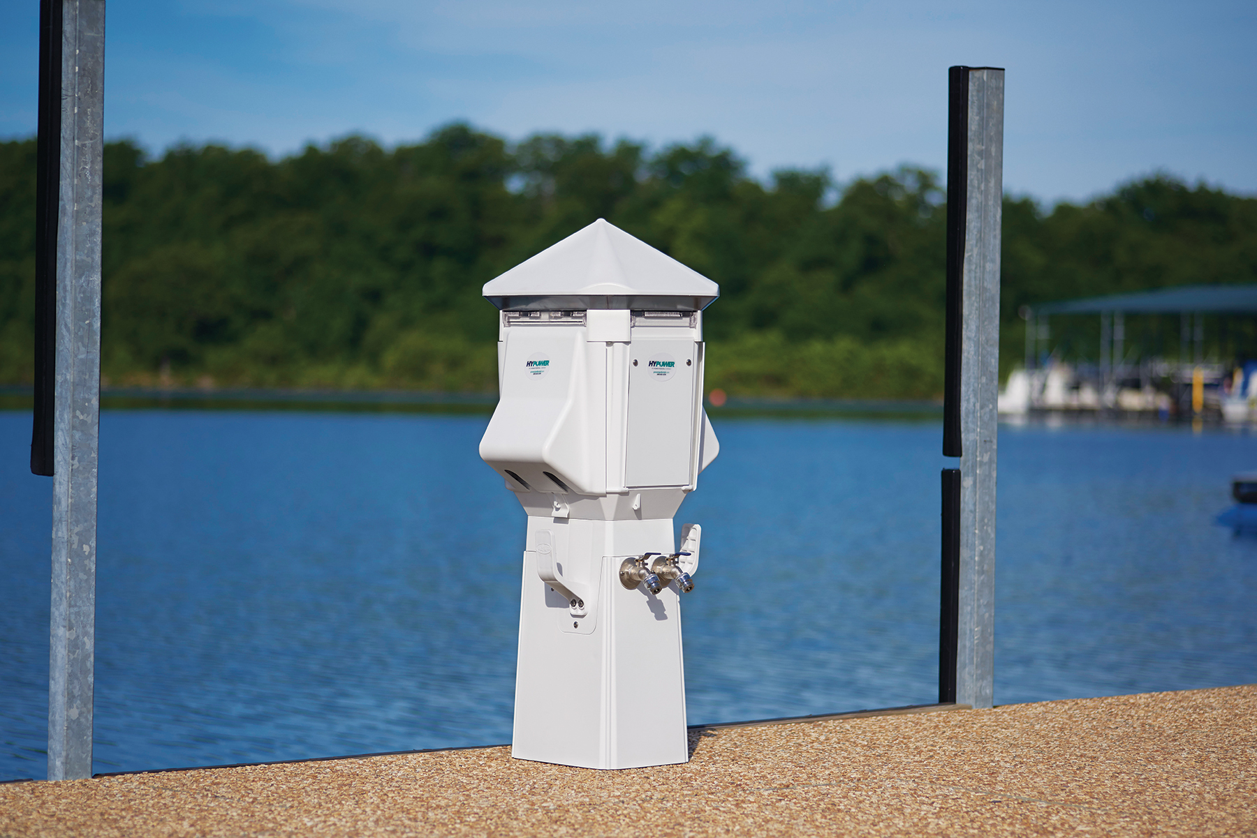 PowerPortMarina Dock Power Pedestal Marine Power Pedestal