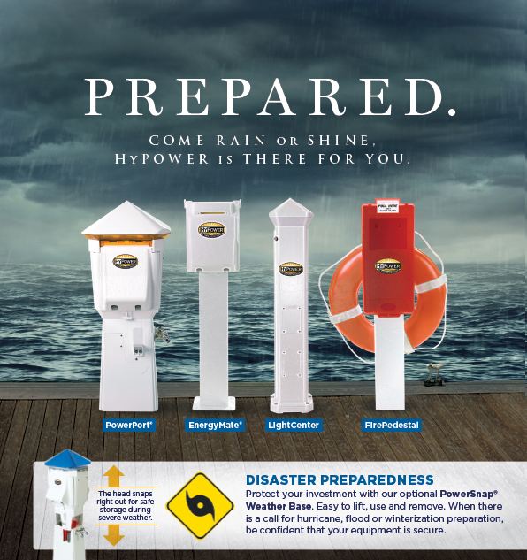 PowerSnap “Hurricane” Weather Base HyPower Power Pedestals